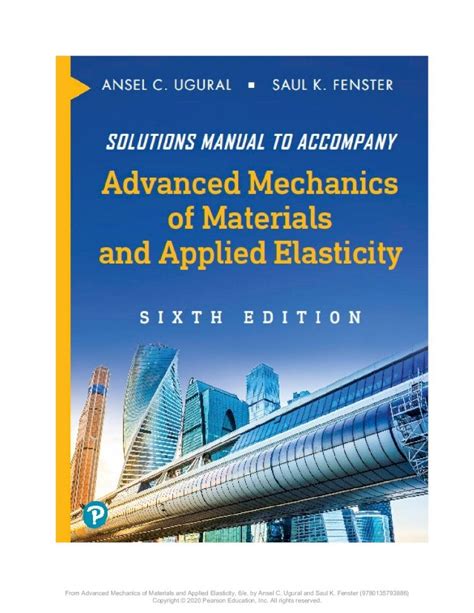 advanced mechanics of materials solutions scribd