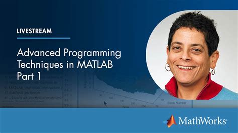 Advanced Programming Techniques In Matlab