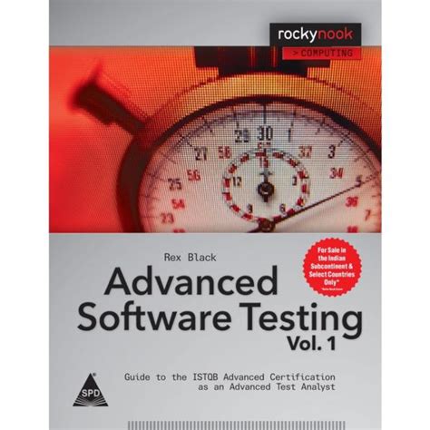 Advanced Software Testing Vol 1 Guide To The Istqb Advanced Certification As An Advanced Test Analyst Rockynook Computing