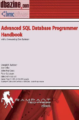 Advanced Sql Database Programmer Handbook Joe Celko