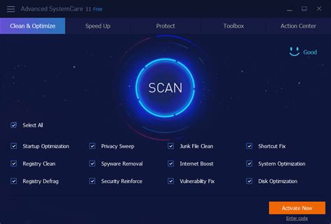 Advanced System Care Software
