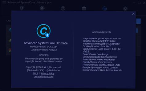 advanced systemcare ultimate v14