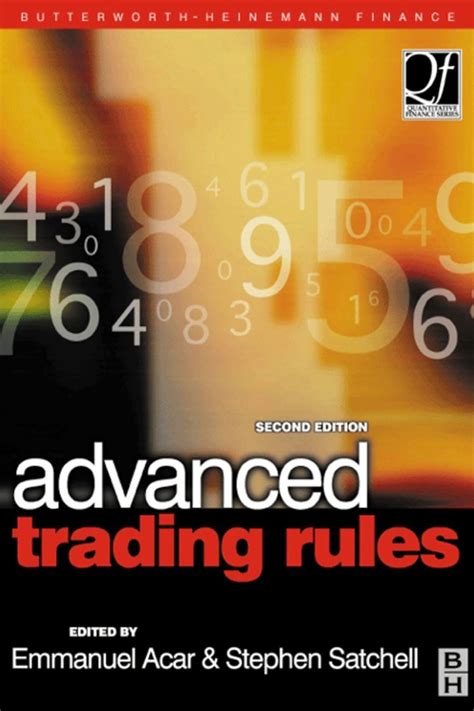 Advanced Trading Rules Second Edition Quantitative Finance