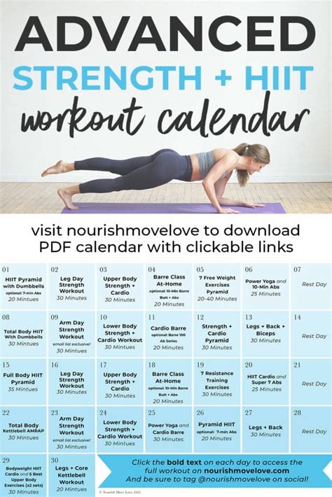 Advanced Workout Program