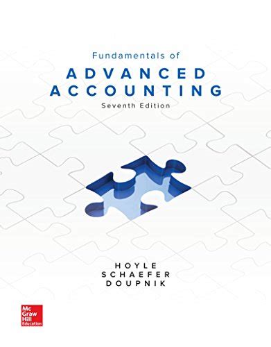 Read Advanced Accounting 10Th Edition Joe Ben Hoyle 
