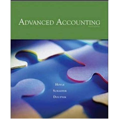Read Advanced Accounting 9Th Edition Hoyle 