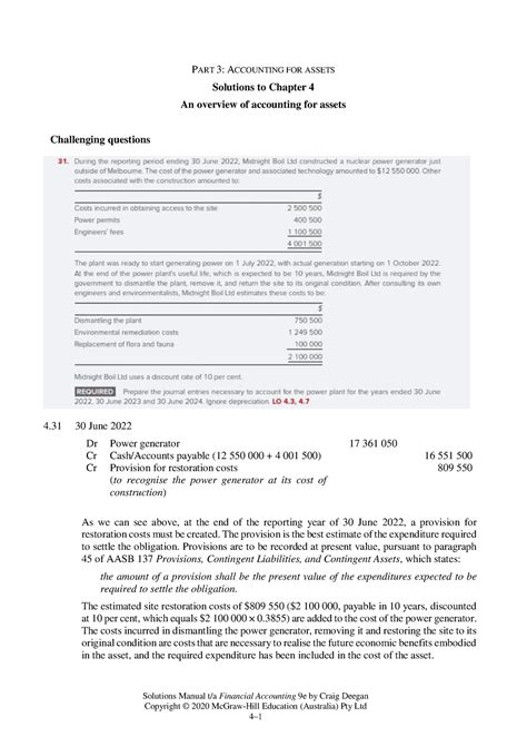 Download Advanced Accounting Chapter 4 Solutions 