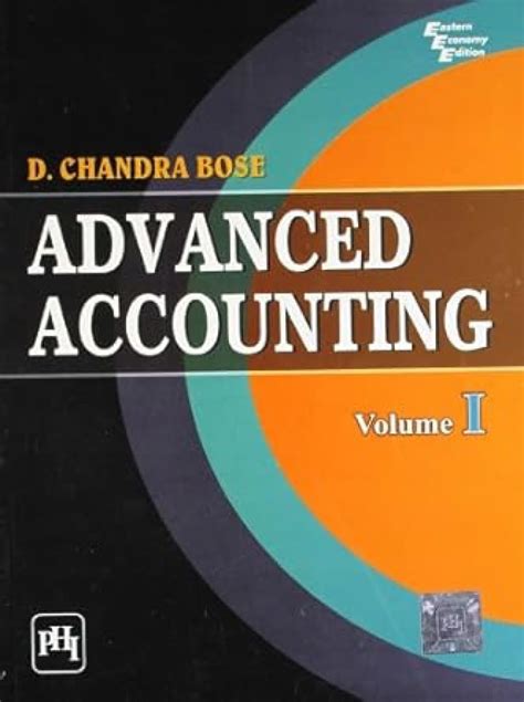 Read Advanced Accounting D Chandra Bose Google Books 