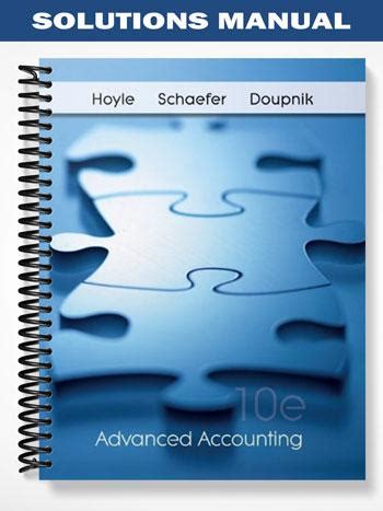 Read Online Advanced Accounting Hoyle Chapter 10 Solutions 