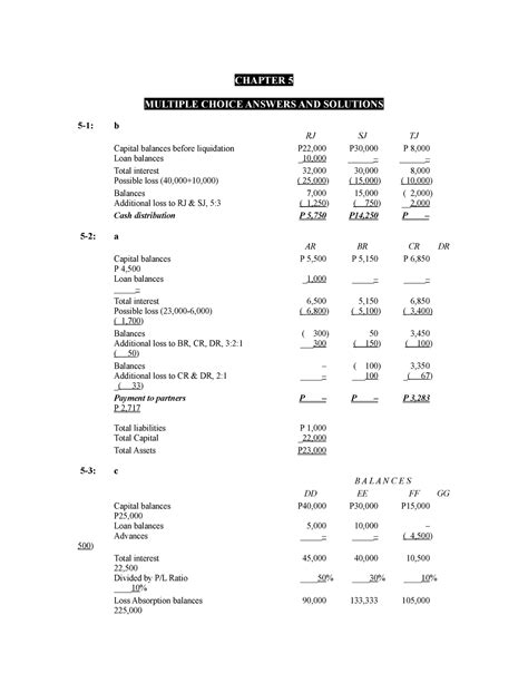 Read Online Advanced Accounting Solutions Chapter 5 