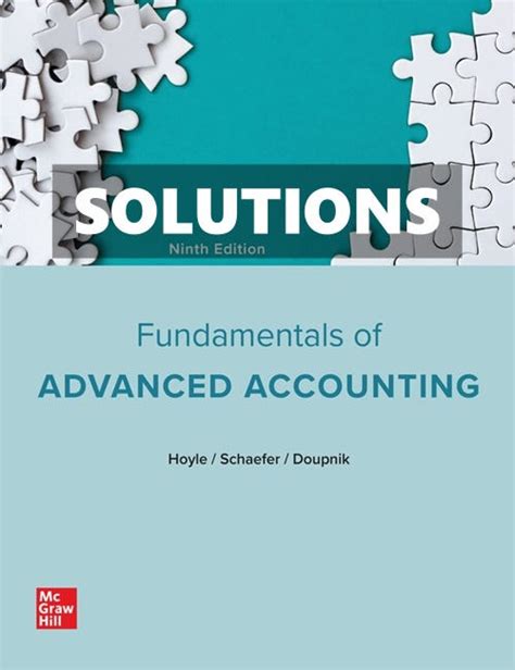 Download Advanced Accounting Solutions Manual Chapter 4 