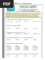 Download Advanced Algebra 1 Chapter 9 Practice Test 