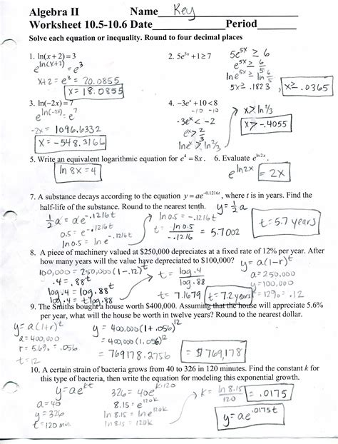 Read Advanced Algebra Ch 6 Answers Lesson Master 