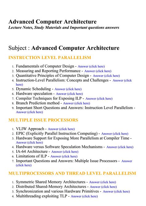 Read Online Advanced Computing Lecture Notes In Computational Science 