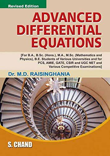 Read Online Advanced Differential Equations Md Raisinghania 