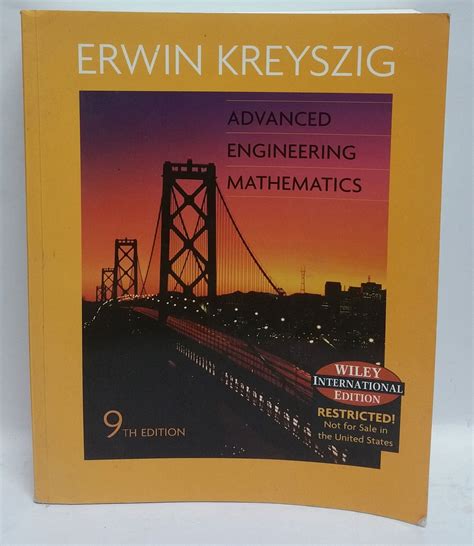 Download Advanced Engineering Mathematics By Erwin Kreyszig 9Th Edition Pdf Solution Manual 