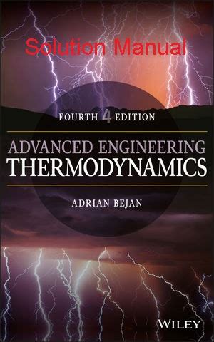 Full Download Advanced Engineering Thermodynamics Msc Solution 