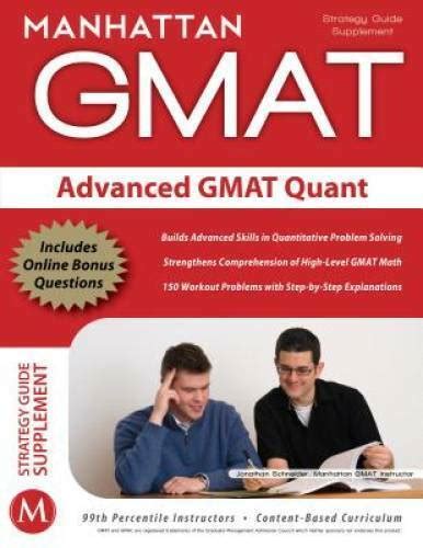 Read Online Advanced Gmat Quant Gmat Strategy Guides 