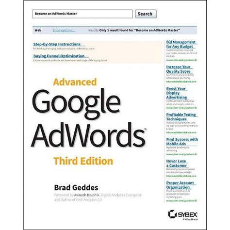 Full Download Advanced Google Adwords Brad Geddes 
