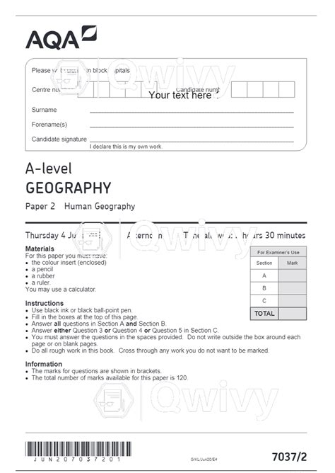 Read Online Advanced Level Geography Paper 2 June 2013 