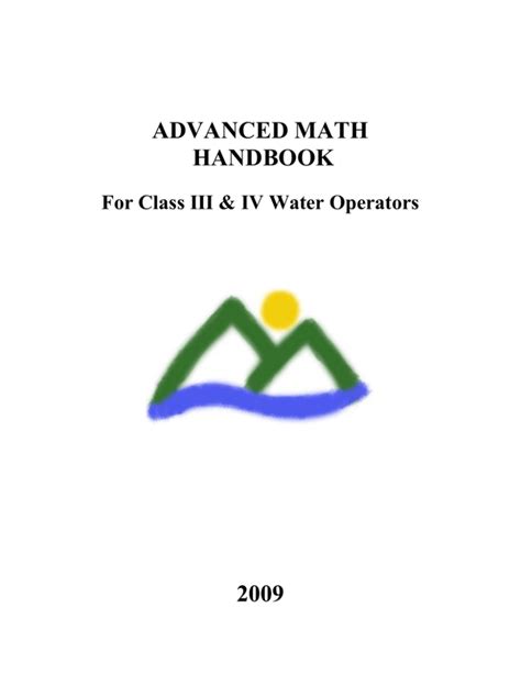 Full Download Advanced Math Handbook Wv Dhhr 