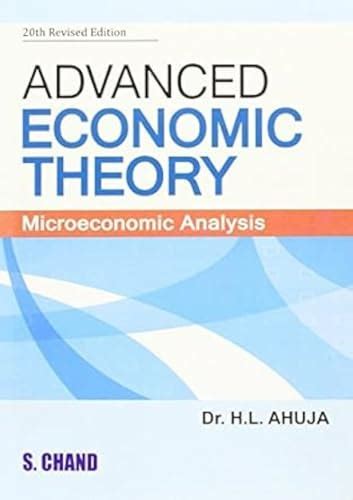 Read Advanced Microeconomic Analysis Professor F S Lee 