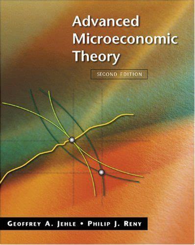 Read Advanced Microeconomics Jehle Reny Solutions File Type Pdf 