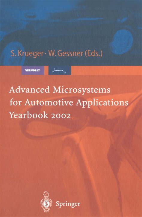 Full Download Advanced Microsystems For Automotive Applications Yearbook 2002 Vdi Buch 