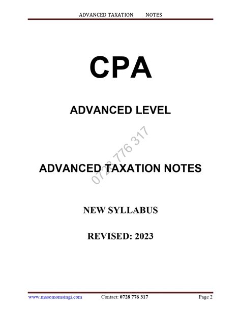 Download Advanced Taxation Cpa Notes Pdfslibforyou 