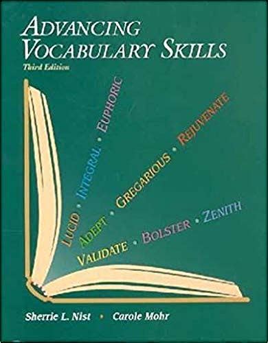 Read Advancing Vocabulary Skills Third Edition 