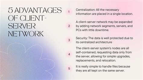Advantages Of A Client Server Network