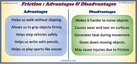 Advantages Of Friction