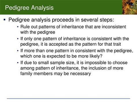 Read Online Advantages And Disadvantages Of Pedigree Analysis 