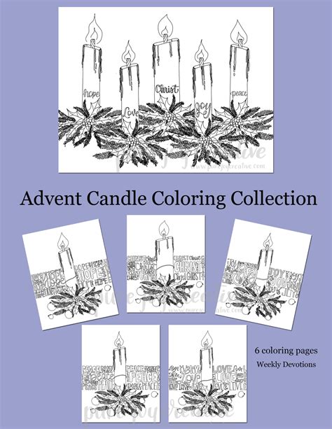 Advent Candle Coloring Pages Lutheran Homeschool Advent Candle Coloring Page - Advent Candle Coloring Page