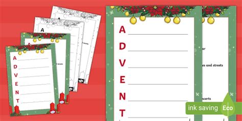 Full Download Advent Acrostic Poem With Primary Resources 