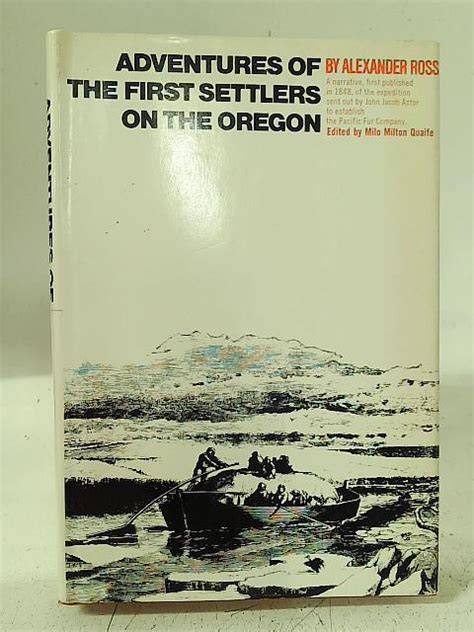 adventures of the first settlers on the oregon or