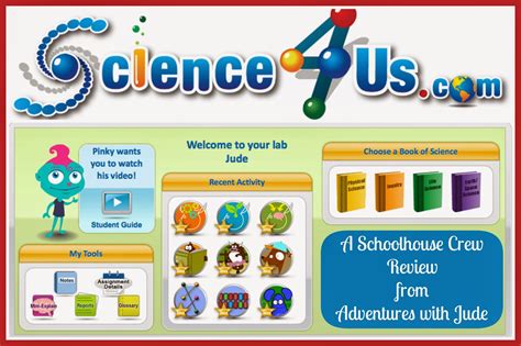 Adventures With Jude Science 4 Us Online Subscription Science 4 Us - Science 4 Us