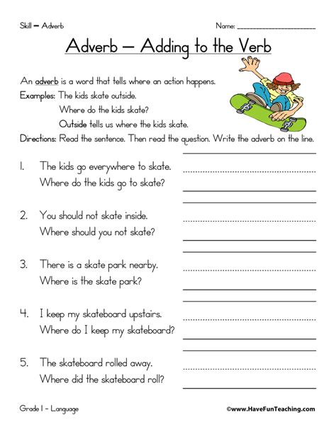 Adverbs Exercises Byjuu0027s Identify Adverbs Worksheet - Identify Adverbs Worksheet