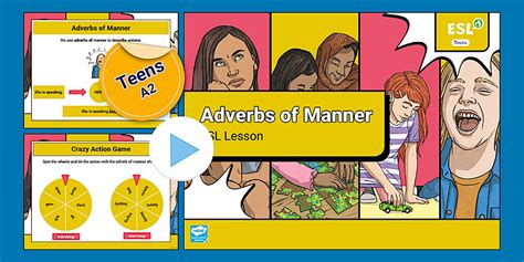 Adverbs Of Manner Ppt Presentation