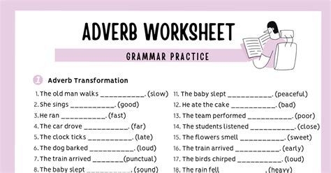 Adverbs Worksheet Adverbs Exercises 7esl English Adverb Worksheet 12th Grade - English Adverb Worksheet 12th Grade