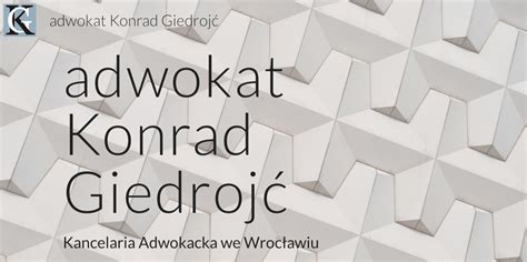 adwokat Konrad Giedrojć - Honorarium