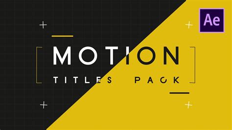 ae motion graphics templates free