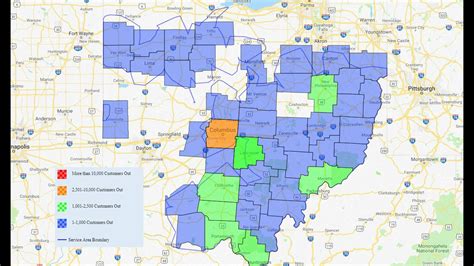 aep outage map ohio