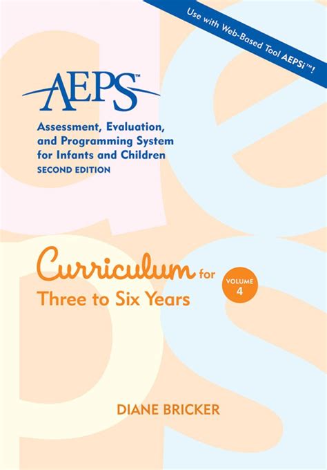 Download Aeps Curriculum Three To Six Years Aeps Assessment Evalutaion And Programming System Unnumbered 