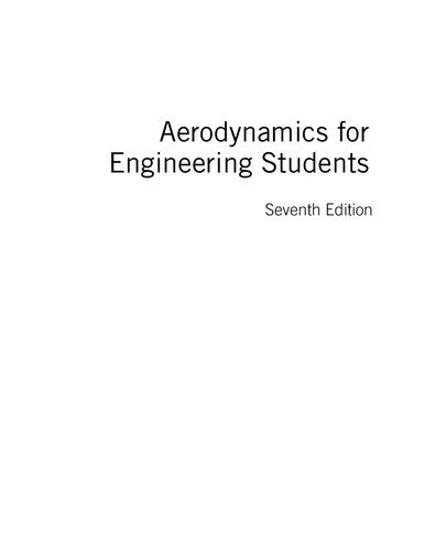 Aerodynamics For Engineering Students Solutions Manual