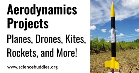 Aerodynamics Science Projects Planes Rockets Kites Drones Amp Rocket Science Experiments - Rocket Science Experiments