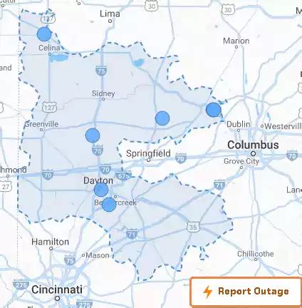 aes ohio outage map