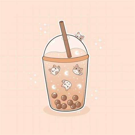 Anime City Girl with Bubble Tea 4K Wallpaper: Cute and Refreshing Style for  Your Screen — papr