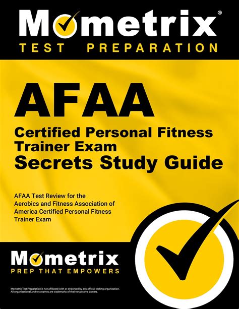 Afaa Personal Trainer Study Guide Answer Key