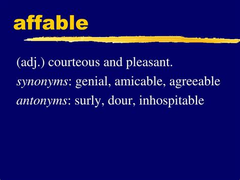 Affable Def